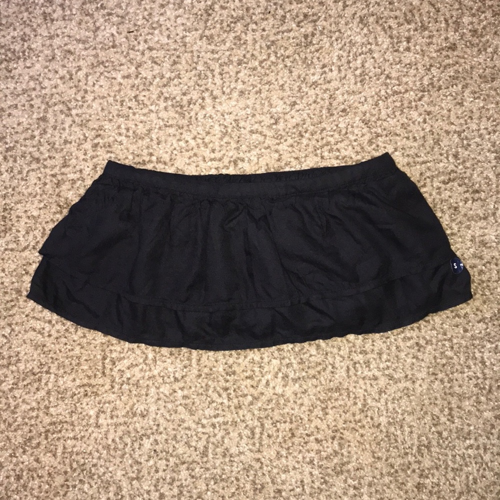 Hollister layered crop tube top